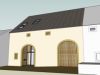 Façade avant - modélisation 3D